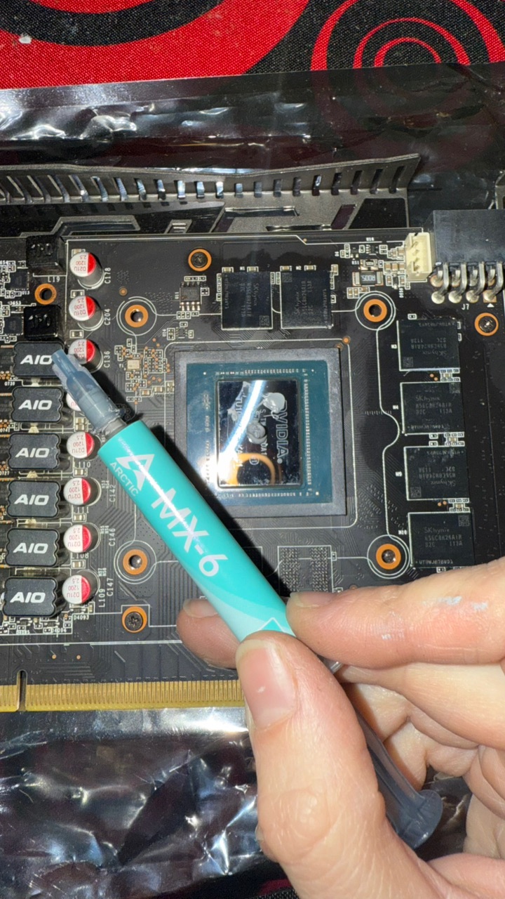 Limpieza de placa de video